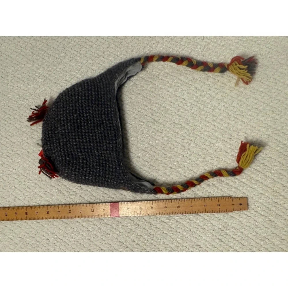 Owl knit cap
